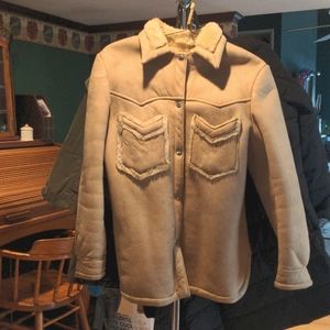 Vintage Knockabouts by Pendleton Shearling Coat